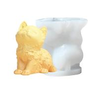 Moules en silicone 3D en forme d'animal - Moules de moulage époxy | 12 x 8 cm - Moules à savon avec matériau flexible anti-adhésif - Moule réutilisable en plâtre et résine pour bricolage fait à la