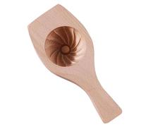 Moules en silicone à faire soi-même pour chignon cuit à la vapeur, gâteau de lune, gâteau en forme de fleur, biscuit, festival de mi-automne, outil de cuisson en bois (or, 48 x 20 cm, 7,6 x 9,5 cm)