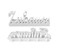 Moules en silicone alphabet - lettres allemandes moules en résine époxy,fabrication de bougies artisanat accessoires décoration pour bureau