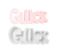 Moules en Silicone Alphabet Lettres | Moules à Lettres Allemandes pour Ciment - Moules à Démoulage Facile pour Résine, Décorations en Plâtre et Projets Créatifs de Décoration Intérieure