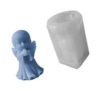 Moules en silicone avec ailes d'ange pour résine époxy, savon, bonbons, chocolat, outil de cuisson multi-usages, moule en silicone