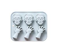 Moules en silicone Chocolat Bonbons Pudding Moule Halloween Cuisson Moules Doigts Mort Coeur Humain Cerveau Glace Cube Plateau Décor De Gâteau