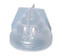 Moules en silicone de antiadhésif | Ensemble de moules de moulage de résine créative | Silicone sûr pour la nourriture pour la cire, le gâteau, le savon | Détruire la cuisson et l'artisanat faire