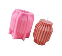 Moules en silicone de forme spéciale pour la fabrication de la décoration de la maison, moules en silicone à rayures pour résine époxy décorative