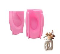 Moules en silicone de forme spéciale pour pot de fleurs, porte-stylo, moules en résine époxy, décorations uniques pour les amateurs de vase en silicone
