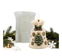 Moules en silicone de Noël pour loisirs créatifs, festifs, amusants | Moules de Noël en silicone pour décorations de savon en résine époxy, cadeaux de fête, décoration d'intérieur pour enfants