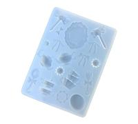 Moules en silicone de qualité alimentaire pour assiettes à dessert miniatures sur le thème du thé, assiettes à dessert miniatures et accessoires d'artisanat Moules en résine sur le thème du thé