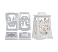 Moules en silicone de qualité alimentaire résistant à la chaleur pour bougies chauffe-plat de Pâques | Pour cire, plâtre, ciment, savon, décorations à faire soi-même, 14,1 x 10 x 0,8 cm