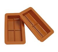 Moules En Silicone Destinés Au Chocolat | 2 Pièces Moule Profond,Forme de Cuisson Résistant à la Chaleur - Pour La Pâtisserie, Les Desserts, La Préparation De Cadeaux Pour Les Fêtes, Et La Cuisine À