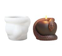 Moules en silicone d'Halloween - Moules en silicone - Pochoir artisanal - Facile à retirer - Moule en résine et plastique pour décorations, bougies et artisanat - Moule flexible réutilisable