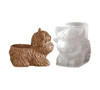 Moules en silicone en de des Highlands - Fabrication de bougies en résine, décoration de gâteau au chocolat fondant | CakeTopper décoration de gâteaux pour noël Halloween pâques épo