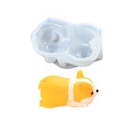 Moules en Silicone en forme d ' animaux adorables, Fondant, Mousses, gâteaux, pâtisseries, cuisson chocolat, outil de décoration, moule en Silicone antiadhésif pour bougies