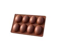 Moules en Silicone en forme d ' œufs, plateau de moules de pâques pour chocolat, bonbons, muffins, cupcakes, savon, bombes de bain, moules en forme de pâtisserie
