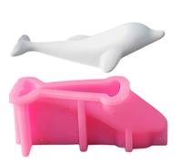 Moules en silicone en forme d'anges de dauphins, moule à bougie pour savon, cire de soja, loisirs créatifs, moule en résine époxy pour fête, maison, dîner, décoration de jours festifs