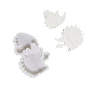 Moules en silicone en forme d'animal pour la fabrication de savon multi-usages, moules de cuisson faciles à démouler, moules de décoration de festival
