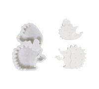Moules en silicone en forme d'animal pour la fabrication de savon multi-usages, moules de cuisson faciles à démouler, moules de décoration de festival