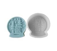 Moules en silicone en forme de boule de Noël réutilisables parfumés pour fabrication de savon et de fabrication de bijoux Accessoires de pâtisserie