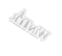 Moules en Silicone en forme de cerf en forme de lettrage, de qualité alimentaire, pour la fabrication de bougies, de savon, de décoration de la maison et de cadeaux de noël, ensemble de fabrication de