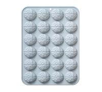 Moules en Silicone en forme de cerveau à 24 cavités, Fondants, gâteaux, vacances, outil de cuisson pour faire du chocolat, des bonbons, des savons, des bonbons chocolat, sans danger