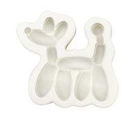 Moules en silicone en forme de chien en forme de ballon pour décoration de gâteaux, fondants, chocolats, accessoires de pâtisserie, moules en silicone pour remplir