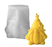 Moules en silicone en forme de citrouille 3D - Réutilisable - En résine de savon - Pour vacances, mariage, pâtisserie, projets d'artisanat, Thanksgiving, Halloween, 6,1 x 7,4 x 9 cm