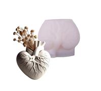 Moules en silicone en forme de cœur adaptés pour la fabrication de bijoux en résine gaufrée - Décoration de vacances multifonction