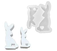 Moules en silicone en forme de cœur pour gâteau au chocolat époxy pour la Saint-Valentin - Moules en silicone pour décorations de jour