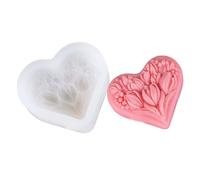 Moules en silicone en forme de cœur pour la Saint-Valentin et la fête des mères