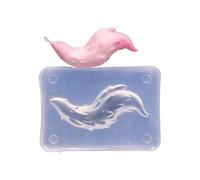 Moules en silicone en forme de de peluche multi-tailles pour pâte à avec des textures fines, parfaits pour les accessoires de cosplay et la fabrication d ' outils artisanaux en argile