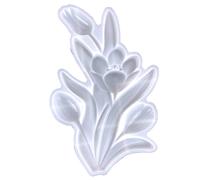 Moules en silicone en forme de fleur à suspendre au mur, à une porte, un presse-papier, en résine, en résine époxy, pour fabrication de chocolat