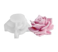 Moules en silicone en forme de fleur de rose pour la fabrication de savon, résine époxy, silicone multi-usages pour décoration de gypse, moule en silicone rose multifonction