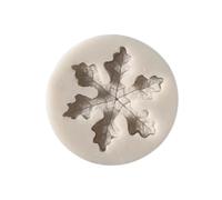 Moules en silicone en forme de flocon de neige pour décorations de Noël, pâtisserie et travaux manuels, ornement saisonnier de Noël, moule en silicone