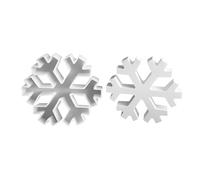 Moules en silicone en forme de flocon de neige pour résine, moule en silicone flocon de neige, moule de décoration d'hiver | Moule décoratif pour bijoux, bougies, bijoux, artisanat