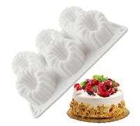 Moules En Silicone En Forme De Fruits | Moule À Gâteau Décoration En Formes De Framboise 3D, À 6 Empreintes Pour Pâtisserie Aux Fruits | Pour Boulangerie Restaurant Café Pâtisserie Cuisson Et SC