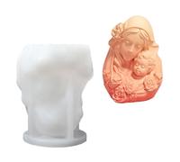 Moules en Silicone en forme de mère et de bébé, pour la fabrication de résine époxy, bougie, savon, décoration en gypse, Fondant chocolat, moules en Silicone, bougie faite à la main