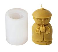 Moules en silicone en forme de moine faits à la main pour les amateurs d'art de dessin animé