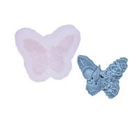 Moules en silicone en forme de papillon faits à la main pour la cuisson de savons, fleurs en résine, décoration d'intérieur