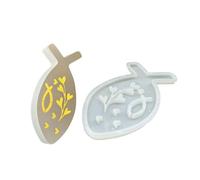 Moules en silicone en forme de poisson en forme d'animaux marins pour support de bougie chauffe-plat, décoration d'intérieur, moule en forme de poisson