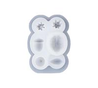 Moules en silicone en forme de pomme de pin pour décoration de gâteau, dessert, fleurs, noix, chocolat pour décoration de gâteau fondant