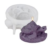 Moules en Silicone en forme de pour bougie, savon, statue de, moules en Silicone, gypse pour la décoration de la maison, moule en résine de mer pour la fabrication de bougies