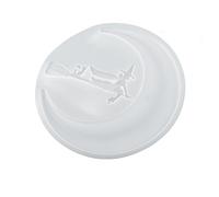Moules en silicone en résine époxy pour Halloween - Breloques en silicone pour Halloween - Breloques - Moule en résine - Moules en résine pour Halloween - Lune - Sorcière - Moules en résine pour