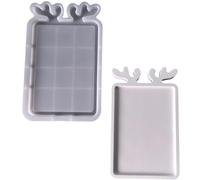 Moules en silicone faciles à utiliser pour créer des plateaux décoratifs en forme de bois de cerf adaptés pour la fabrication de cadeaux faits à la main Moule de cuisson de qualité alimentaire