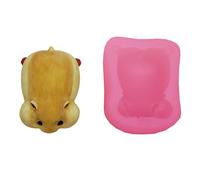 Moules en silicone faciles à utiliser pour fondants, pâtisseries, hamster, bonbons, chocolat, dessert, outil de décoration