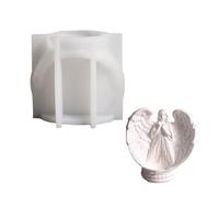 Moules en silicone faits à la main en forme d'aile d'ange