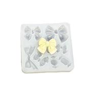 Moules en silicone faits à la main en forme de nœud pour loisirs créatifs en résine et projets de décoration d'intérieur - Moule flexible en forme de nœud