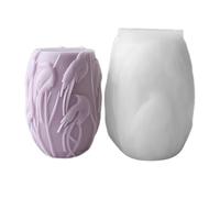 Moules en silicone flexibles pour travaux manuels, sculpture, colonnes rondes, parfumées, faites à la main