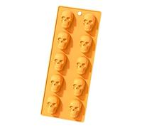 Moules en Silicone Halloween - Moules en Silicone à Citrouilles Fantaisie pour Bonbons - Matériel de Cuisson Résistance Thermique pour Glaçons Biscuits Gâteaux Décoration Préparation Desserts Confiser