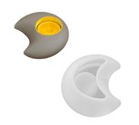 Moules en Silicone immunisés contre la pour bougies de cire, savons, artisanat, conceptions solaires en forme de cœur, libération et nettoyage du cœur en Silicone