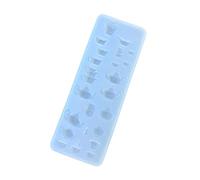 Moules en silicone inspirés des thés - Plateau à dessert miniature pour créations artistiques en résine - Assiettes miniatures et ornements artisanaux - Résine de silicone