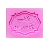 Moules en silicone « Merry Christmas » - Outils de décoration de gâteaux au chocolat - Moule en silicone pour la fabrication de bonbons, sucres